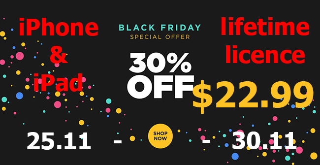 Black Friday - 30% OFF